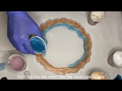 Résine de coulée cristalline parfaite pour encapsuler et conserver des souvenirs