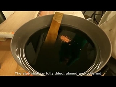 L'eau de brosse claire et profonde versée résine époxy sans BPA haute brillance pour les tables en bois