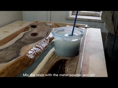 Travail du bois Résistant aux UV Epoxy River Table Résistance à l'impact de résine très brillante