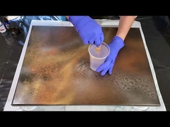 Résine de moulage de dessus de table brillant de finition pour le bois de revêtement et les partie supérieure du comptoir concrètes