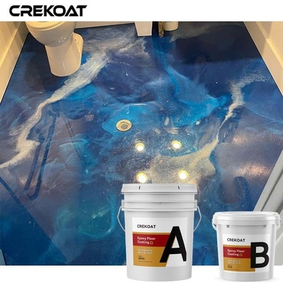 Mélange concret métallique résidentiel de revêtement de plancher des colorants de résine époxyde et de puissance