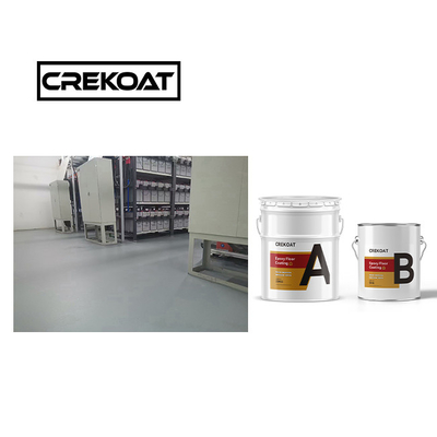 Résistance Peinture de sol époxy transparente Rigid 2 Partie Peinture époxy résistante à l'abrasion