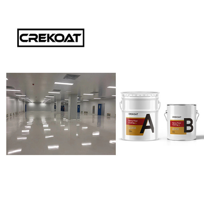 Crekoat revêtement de sol industriel à base d'eau faible COV faible odeur 1 mm