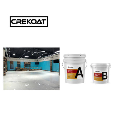 Peinture époxy métallique durcie pour revêtement de sol Pigments non toxiques Peinture époxy sans COV
