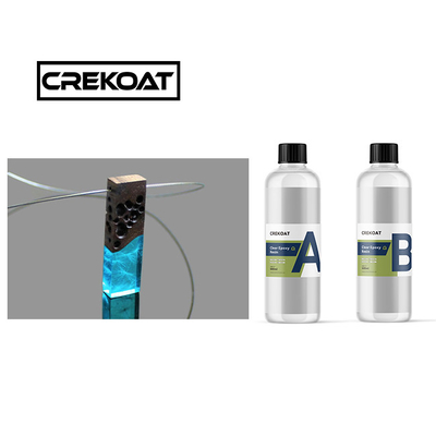 Claireté UV stable résine époxy transparente inodore Aucun COV pour la table de coulée