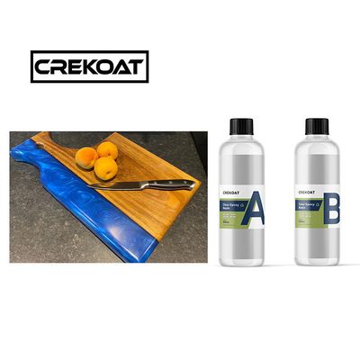 Kit d'artisanat en résine époxy cristalline transparente 5 cm