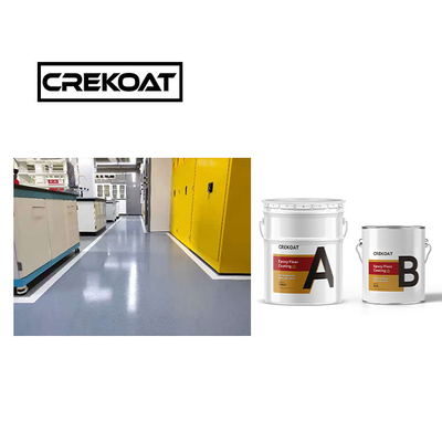 WB revêtement de sol époxy hydrobore / peinture résistant à l'humidité