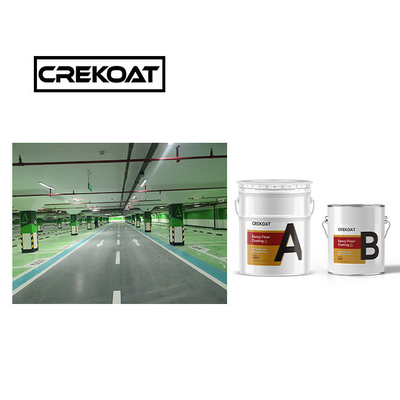 HB Corrosion du revêtement de sol industriel par époxy 1 mm Peinture de sol colorée