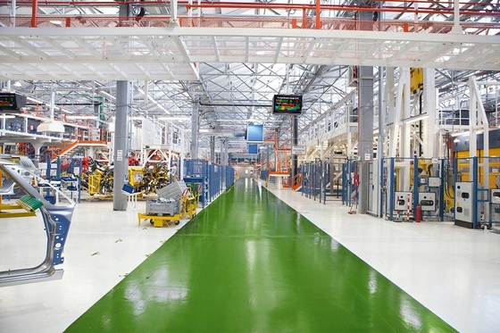 Couche de sol en uréthane en PU résistante Stabilité UV flexible à base d'eau à deux composants