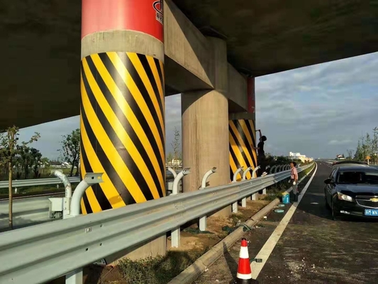 Peinture de lignes routières jaune à faible teneur en COV