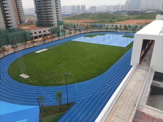 Couche de sol de sport en caoutchouc liquide sans couture EPDM anti-dérrapage