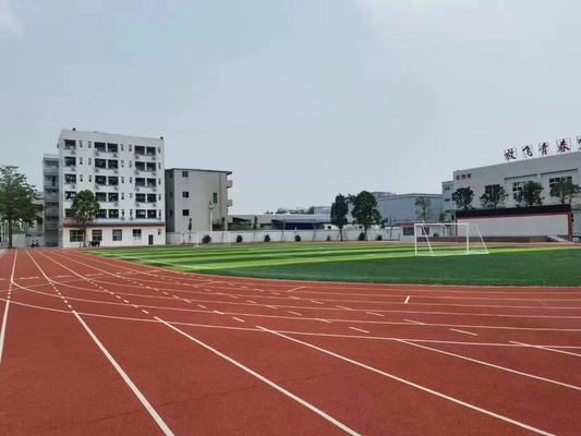Couche de sol de sport EPDM / peinture antidérapant Silicone synthétique PU IAAF