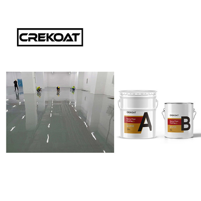 Peinture de revêtement de sol pour solvants industriels époxy sans couture 1 mm