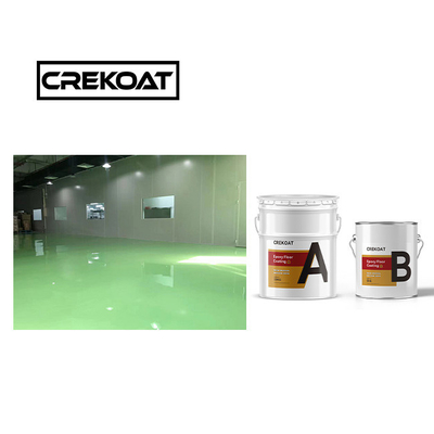 2 Packs de revêtement de sol industriel époxy / peinture versée pour le trafic lourd