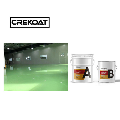 2 Packs de revêtement de sol industriel époxy / peinture versée pour le trafic lourd