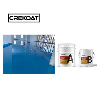 2 Packs de revêtement de sol industriel époxy / peinture versée pour le trafic lourd