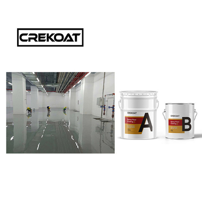 Peinture en béton sans couture écologique 1 mm revêtement de sol en béton industriel TDS
