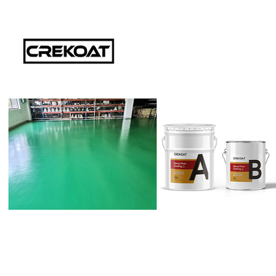 Roloir de revêtement de sol industriel époxy sans couture à haut impact appliqué