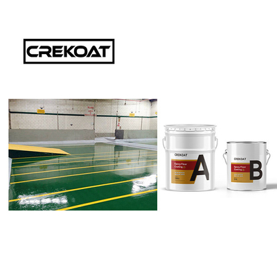 Peinture texturée industrielle antidérapante epoxy pour revêtements à rouleaux