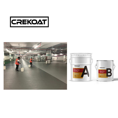 Peinture texturée industrielle antidérapante epoxy pour revêtements à rouleaux