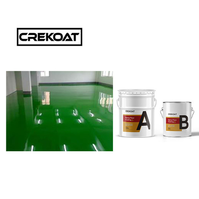 Topcoat revêtement de sol industriel en polyuréthane semi-brillant Peinture de sol imperméable