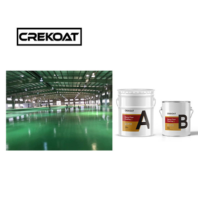 Peinture de sol sans couture à base d'uréthane à haute circulation 3 mm revêtement de sol en béton