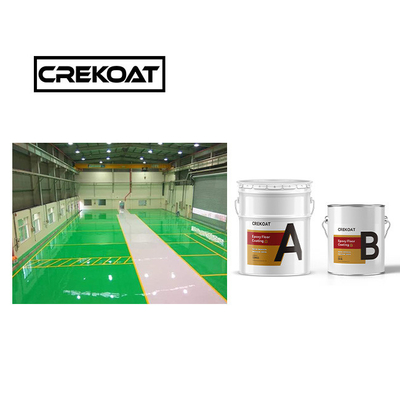 Peinture de sol sans couture à base d'uréthane à haute circulation 3 mm revêtement de sol en béton