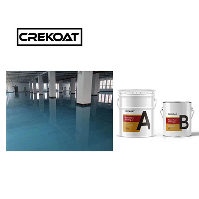 Peinture de sol sans couture à base d'uréthane à haute circulation 3 mm revêtement de sol en béton