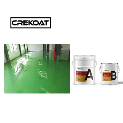 Topcoat revêtement de sol industriel en polyuréthane semi-brillant Peinture de sol imperméable