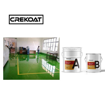 Béton 2 composants résistant au glissement peinture époxy brillant durcissement rapide