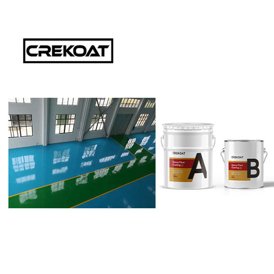 Béton 2 composants résistant au glissement peinture époxy brillant durcissement rapide
