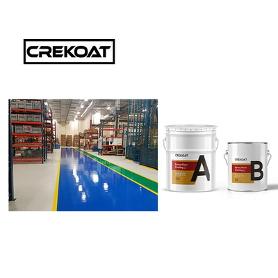 Crekoat revêtement de sol industriel à base d'eau faible COV faible odeur 1 mm