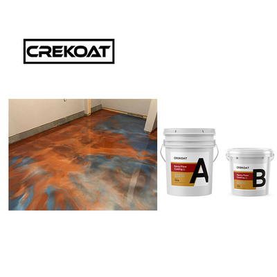 Peinture époxy sans COV, faible odeur, revêtement époxy résistant à la chaleur de 3 mm