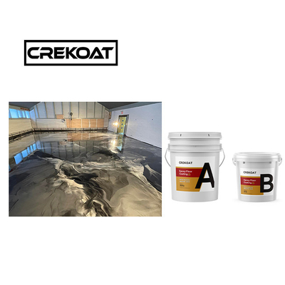 Peinture époxy sans COV, faible odeur, revêtement époxy résistant à la chaleur de 3 mm