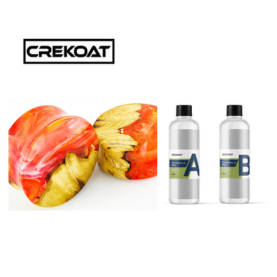 Kit de résine époxy sans artrésine sans odeur et sans BPA Polymère clair à faible viscosité