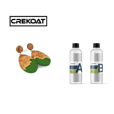 Résine époxy à faible viscosité, couche claire, jaune, résistant à la chaleur, résine claire