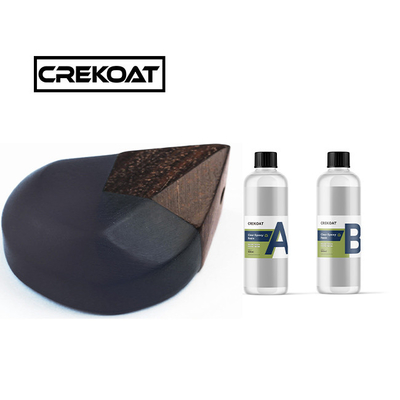 Brillant versant profond clair époxy rigide 2 partie résine claire anti jaunissement pour l' artisanat