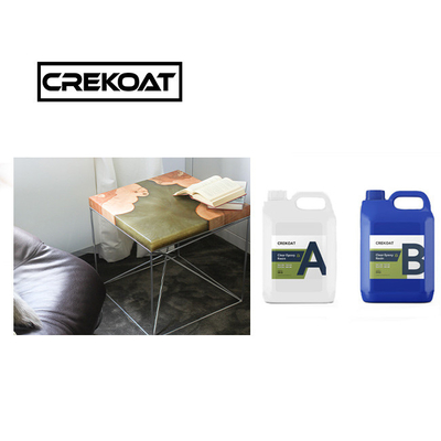 Partie 2 Durcissement lent Versage profond de résine époxy pour tables et moules