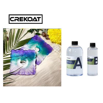 Partie supérieure du comptoir résistante UV transparente forte ultra claire de résine époxyde