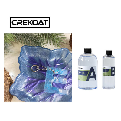 Résine époxyde claire à haute brillance inodore sûre Crystal Art Resin Kit BPA libre