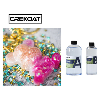 Résine époxyde claire à haute brillance inodore sûre Crystal Art Resin Kit BPA libre