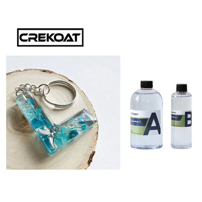 Résine époxyde claire à haute brillance inodore sûre Crystal Art Resin Kit BPA libre