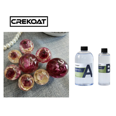 Résine époxyde claire à haute brillance inodore sûre Crystal Art Resin Kit BPA libre