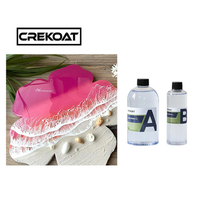 Crystal Epoxy Casting Resin Kit clair pour la fabrication de bijoux de métiers
