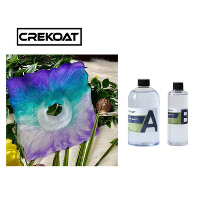 Résistant UV clair de Kit Non Toxic de résine époxyde de manteau brillant épais