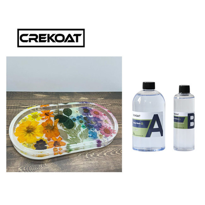 Résistant UV clair de Kit Non Toxic de résine époxyde de manteau brillant épais