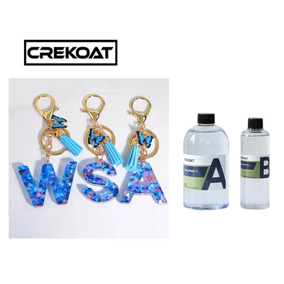 Résistant UV clair de Kit Non Toxic de résine époxyde de manteau brillant épais