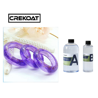 2 parts de catégorie comestible de résine de Crystal Clear Casting Epoxy Art non inflammable
