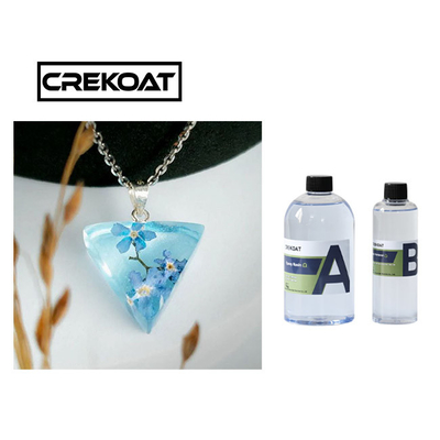 Individu à haute brillance nivelant le dessus de Tableau de bijoux de Crystal Clear Epoxy Resin For