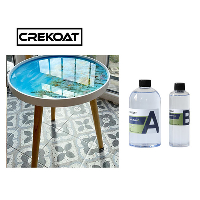 Résine époxyde de la fonte 2 claire à haute brillance composante pour Art Bar Tables Tumbler